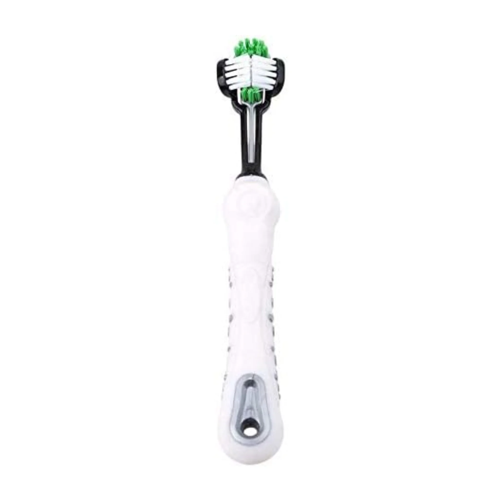 Ultimate 3 sided toothbrush for removing tartar and tartar, optimal oral hygiene 1. عنوان محصول: مسواک سه بعدی سگ مدل ام پتس M-pets